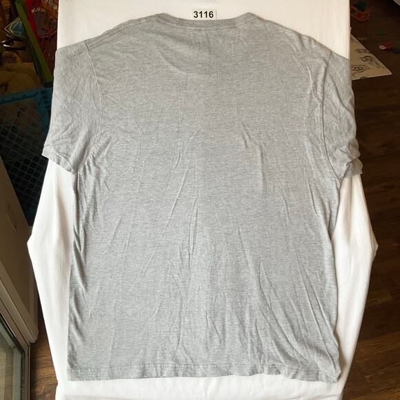 Ann Arbor Men Short Sleeve Crewneck T-shirt Size XL, Gray, Master Baiter - Picture 7 of 7
